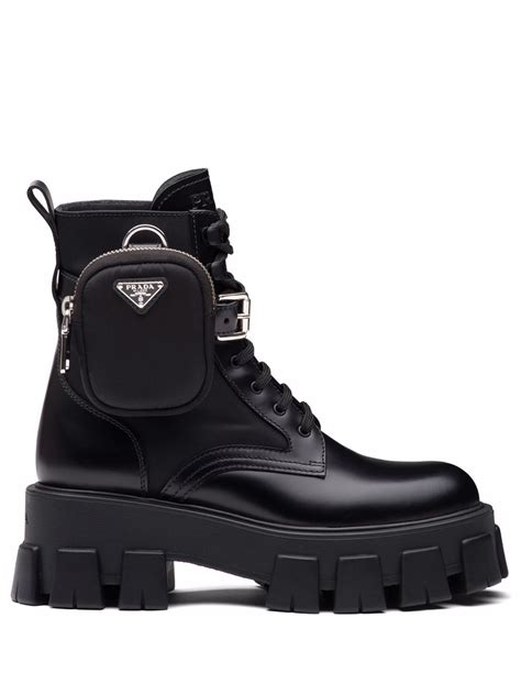 bottines prada monolith|prada boots.